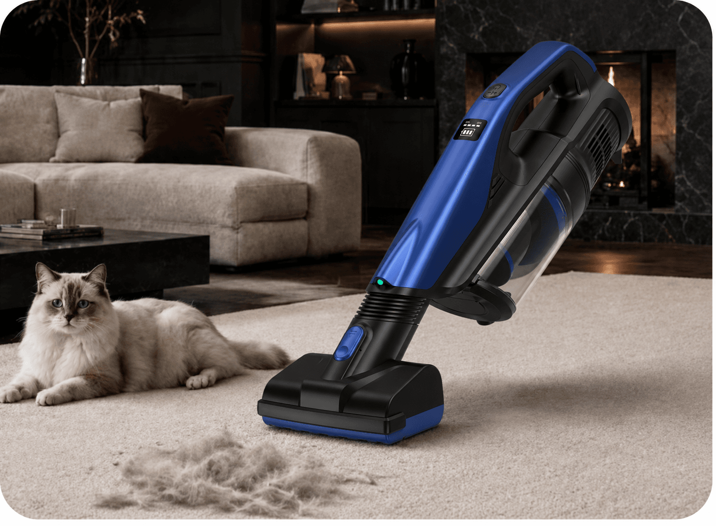 Pet Hair & Fabric Cleaning application using DRC product solutions
