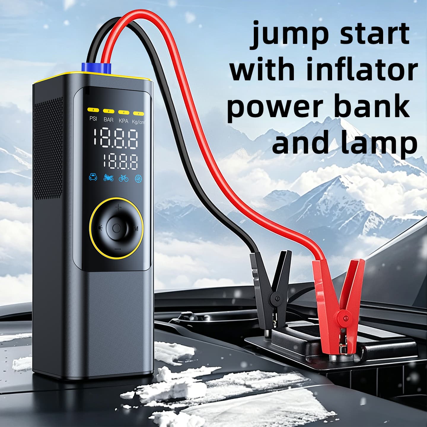 Roadside Tire Inflation application using DRC product solutions