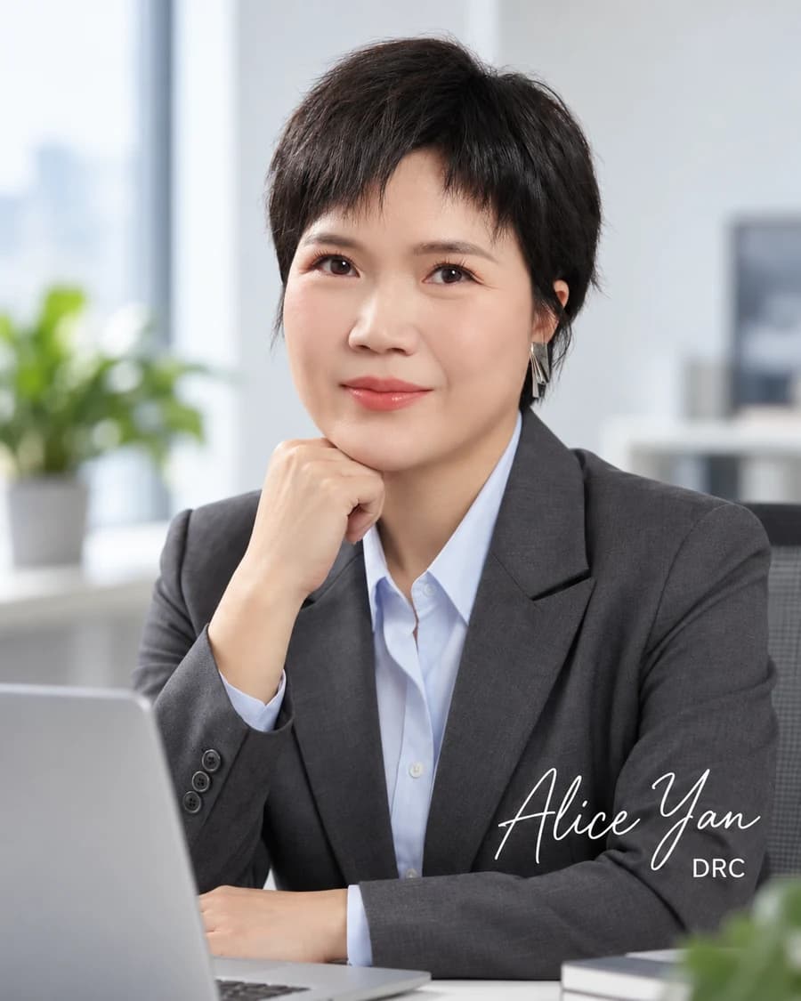 Alice Yan, Product Development and Sales at DRC