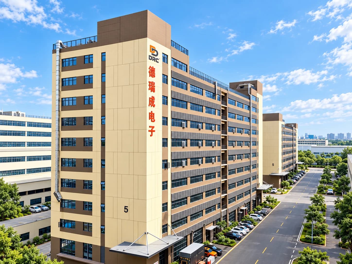 DRC manufacturing base in Dongguan