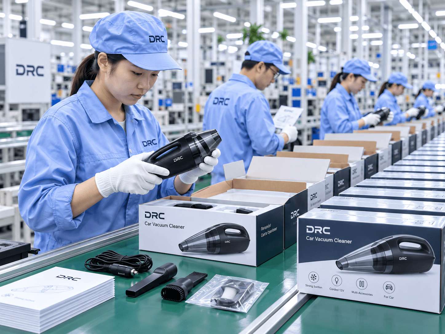 Packaging & Shipment at the DRC manufacturing facility