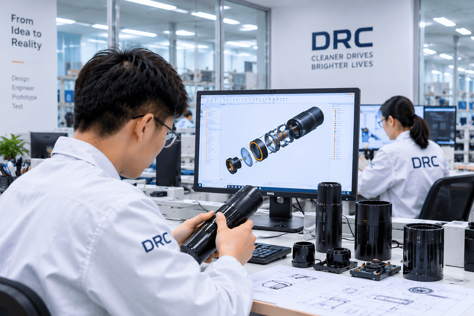R&D Engineering at the DRC manufacturing facility