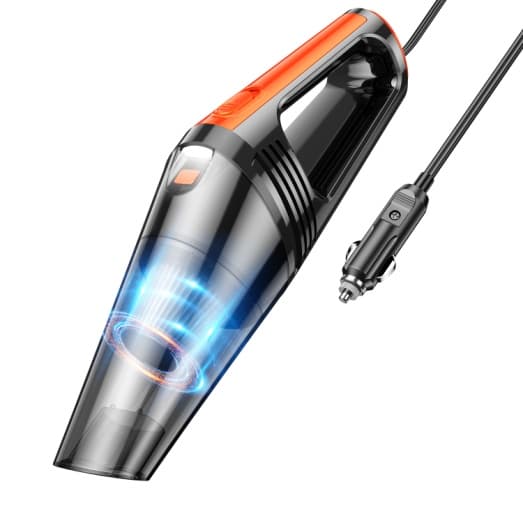 003 brushed car vacuum cleaner with accessories