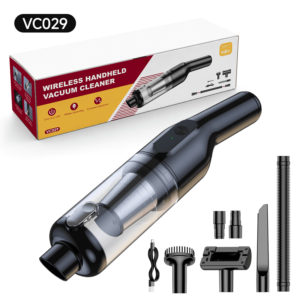 VC029 brushless car vacuum cleaner with accessories