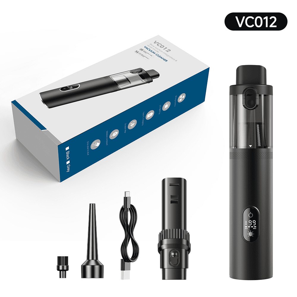 VC012 4-in-1 BLDC handheld vacuum with packaging and accessories