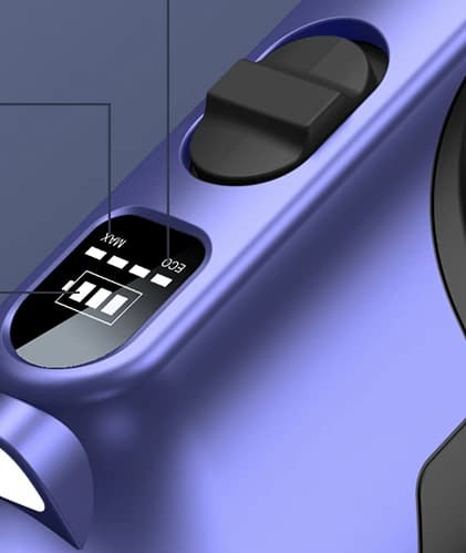 VC036S Vacuum handle with power mode and battery display