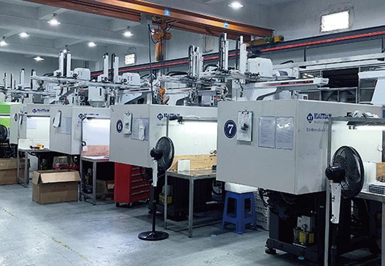 Tooling at the DRC manufacturing facility