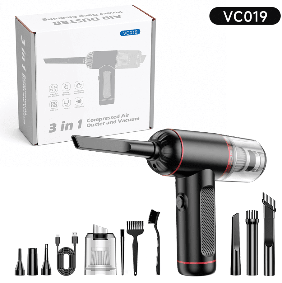 VC019 brushed portable mini vacuum cleaner with accessories