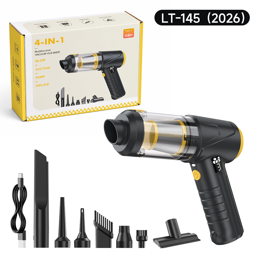 LT-145 PLUS brushless portable mini vacuum cleaner with accessories